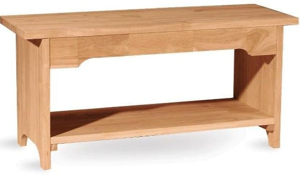 Brook Stone Hardwood Bench 36