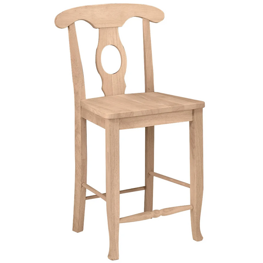 Empire Unfinished  Counterstool - 24" Seat Height